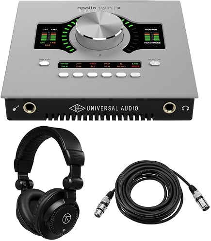 Amazon.com: Universal Audio Apollo Twin X Duo USB Heritage Edition
