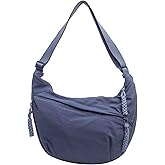 Crescent Crossbody Shoulder Bag For Women Hobo Bag Multi-Pocket Nylon Backpack Travel Shopping Dumpling Bag