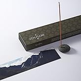 Shantivale 100% Natural Incense Sticks with Holder, Sandalwood Incense for Meditation, Deep Relaxation & Grounding | 40-Minute Calming Burn, Low Smoke, Non-Toxic, Valentines Day Gift Set