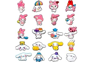 US-YEEGOOC Shoe Charm Packs for Croc Bracelet Clog Shoe Decoration Party Favor Gifts for Boy Girl Women Men