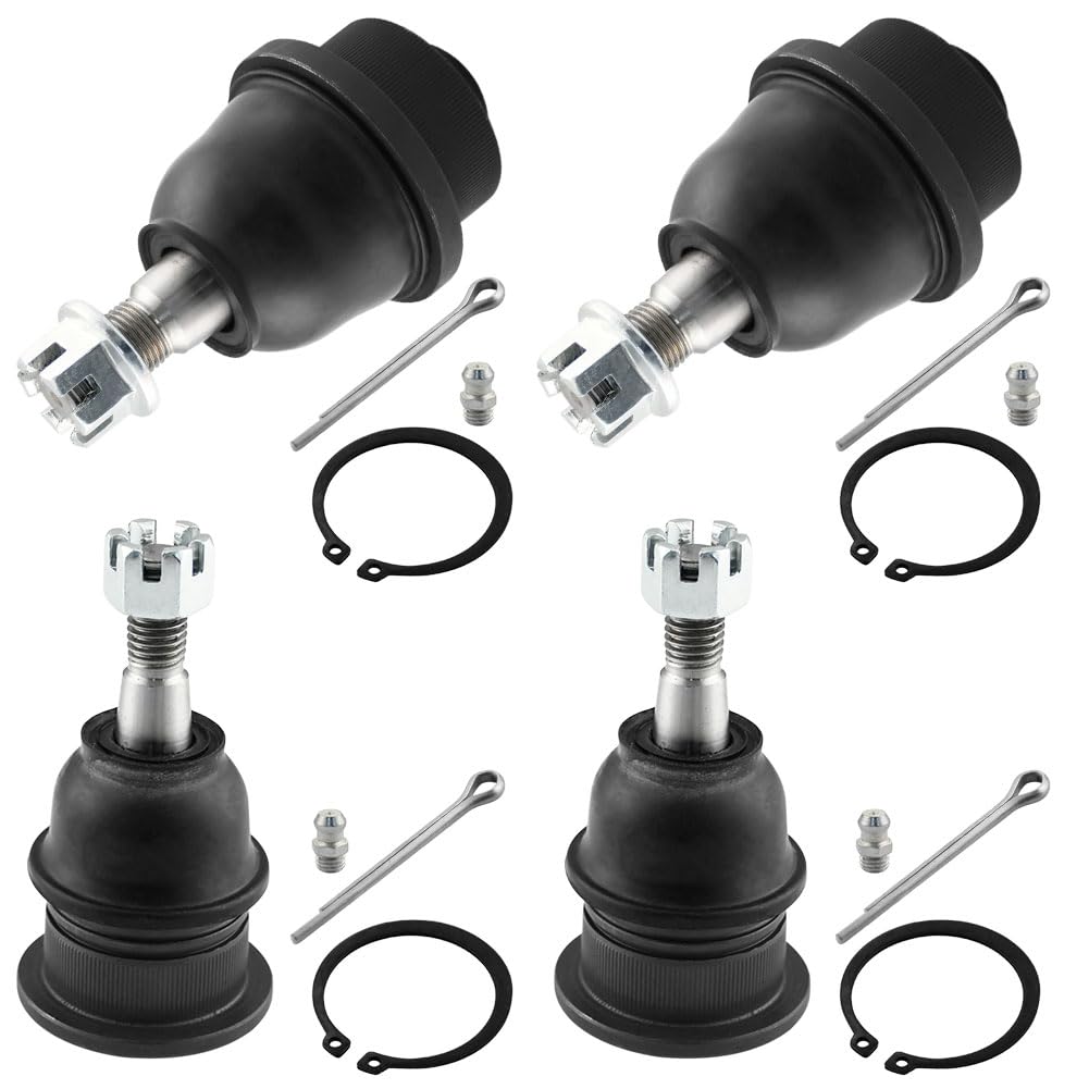 Photo 1 of MotorbyMotor 4pc Front Upper & Lower Ball Joint fits for Chevy Silverado/GMC Sierra 1500 2500 3500 HD, Chevrolet Avalanche Suburban, GMC Yukon XL Suspension Ball Joint Kit K6693 K6696