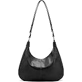 NIUEIMEE ZHOU Shoulder Bag for Women Ultra Soft Foldable Vegan Leather Crossbody Bags Tote Hobo HandBag Underarm Purses