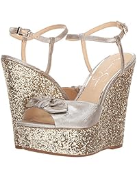 jessica simpson Women 's Amella cuña sandalia