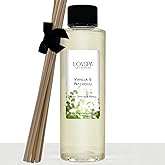 LOVSPA Vanilla & Patchouli Diffuser Oil - Luxury Essential Oils for Diffuser Refill & Air Freshener Room Spray - Long-Lasting & Natural Home Fragrance, Scented Oil for Diffusers, USA Made, 4oz