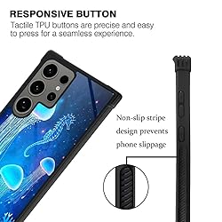 CARLOCA Compatible with Samsung Galaxy S24 Ultra