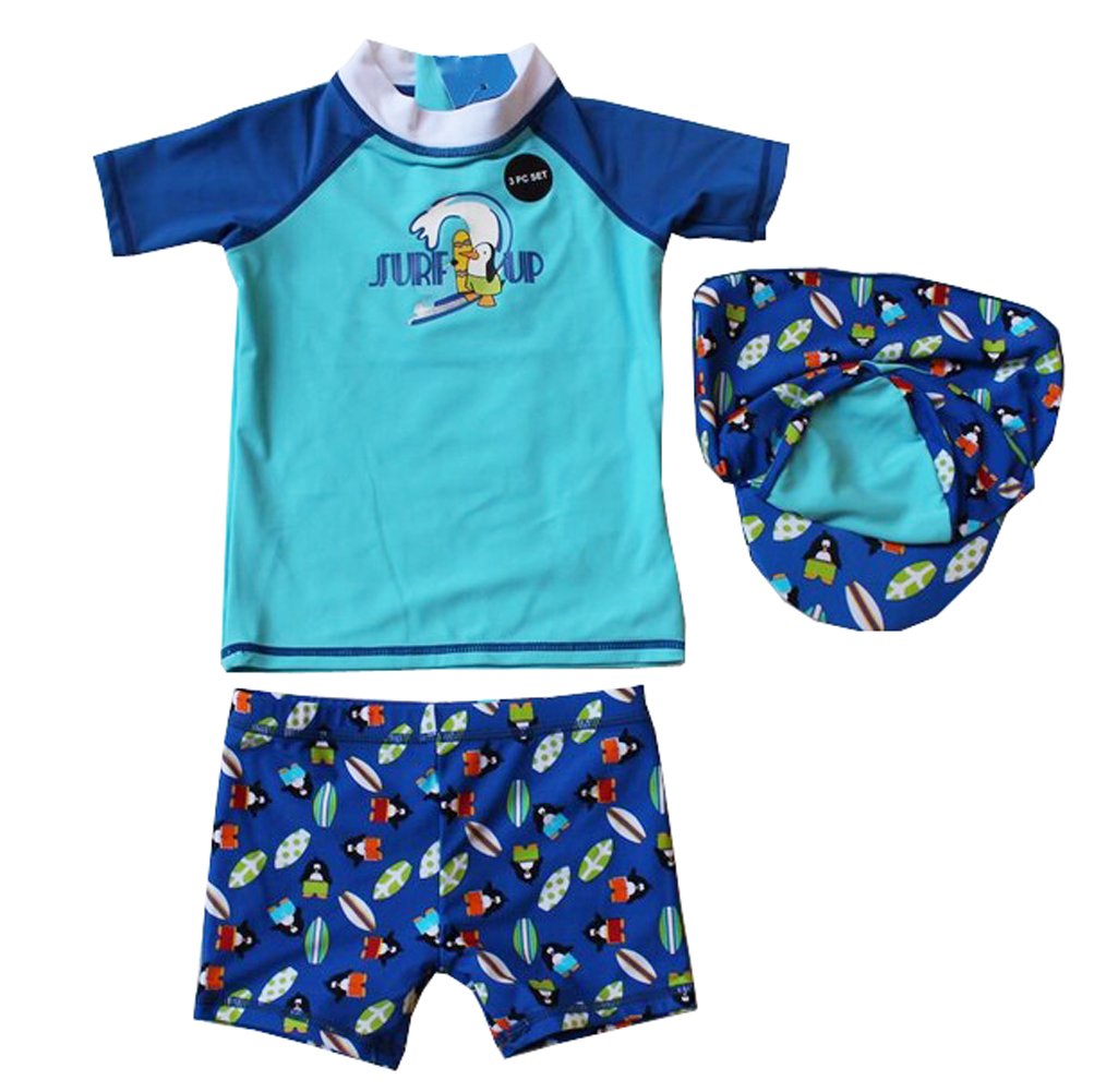 Baby Boys Swim Set Rashguard Swimwear (69Month) on Galleon Philippines