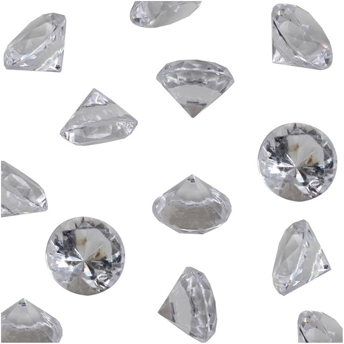 Large Scatter Diamond Gems Diamontes Pack Of 35 Wedding Birthday Party