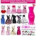 UCanaan 39Pcs Doll Clothes and Accessories for 11.5'' Barbie Dolls (Includes 10 Set Random Pattern Casual Fashion Dresses + 10 Pairs Shoes + 10 Hangers + 5 Pcs of Bags + 4 Sling Clothes)