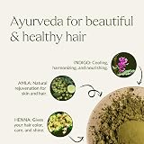 Khadi Nut Brown Plant Hair Dye Henna Amla Natural Vegan 100g view 7