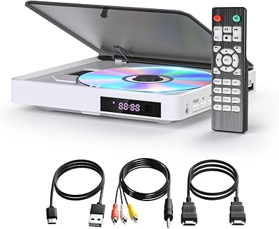 Arafuna HDMI DVD Player 1080P All Regions USB TV AV Remote