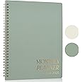 Beautiful 2025 Monthly Planner and Calendar Book - To Do List Notebook That Easily Organizes Your Tasks to Boost Productivity - Runs From Until December 2025