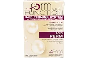POWERTOOLS form AND FUNCTION Hair Perming System with Triple Bonding Neutralizer | Acid Perm | Fragile, Delicate, High Lift Tinted, Highlighted (Over 50%) Hair Types | pH 6.5 - 7.0