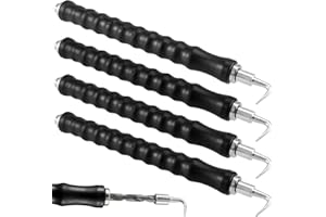 SEUNMUK 4 PCS Automatic Rebar Tie Wire Twister, Rebar Tie Wire Twister Tool with Ergonomic Rubber Handle Reinforced Spring fo