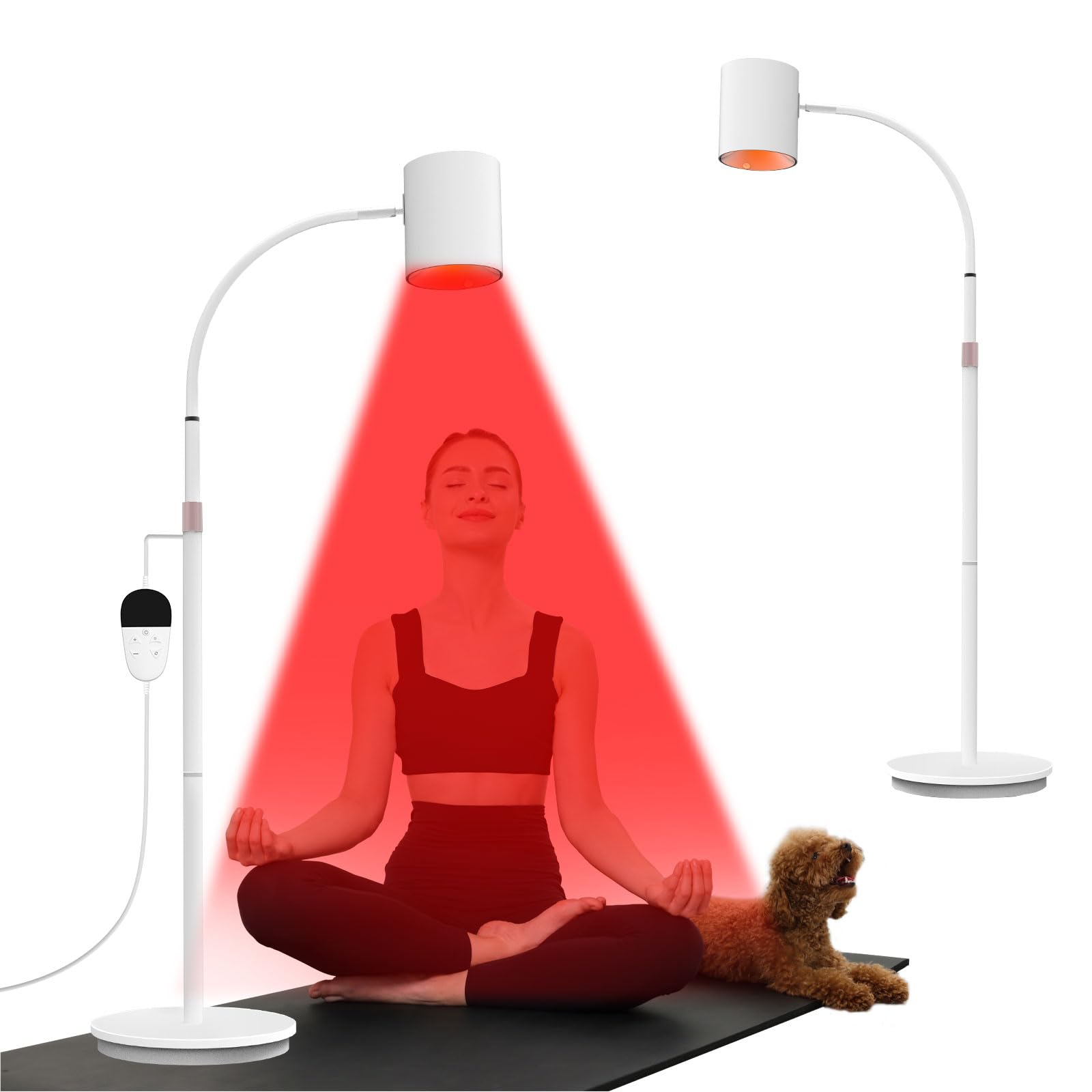 Photo 1 of (PARTS) (NON-FUNCTIONAL) Shomterade Red Light Therapy for Body, 940nm & 850nm & 660nm Infrared Light Therapy Lamp, COB Chip Infrared Device for Face and Body at Home