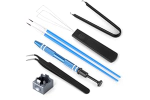 YIMAGUJRX RUNJRX Keyboard Lube Kit with Switch Opener,Tweezers,Keycap Puller,Switch Puller,4-Claw Grabber,Switch Lube Brush for Custom Keyboard, Keyboard Lube Tools