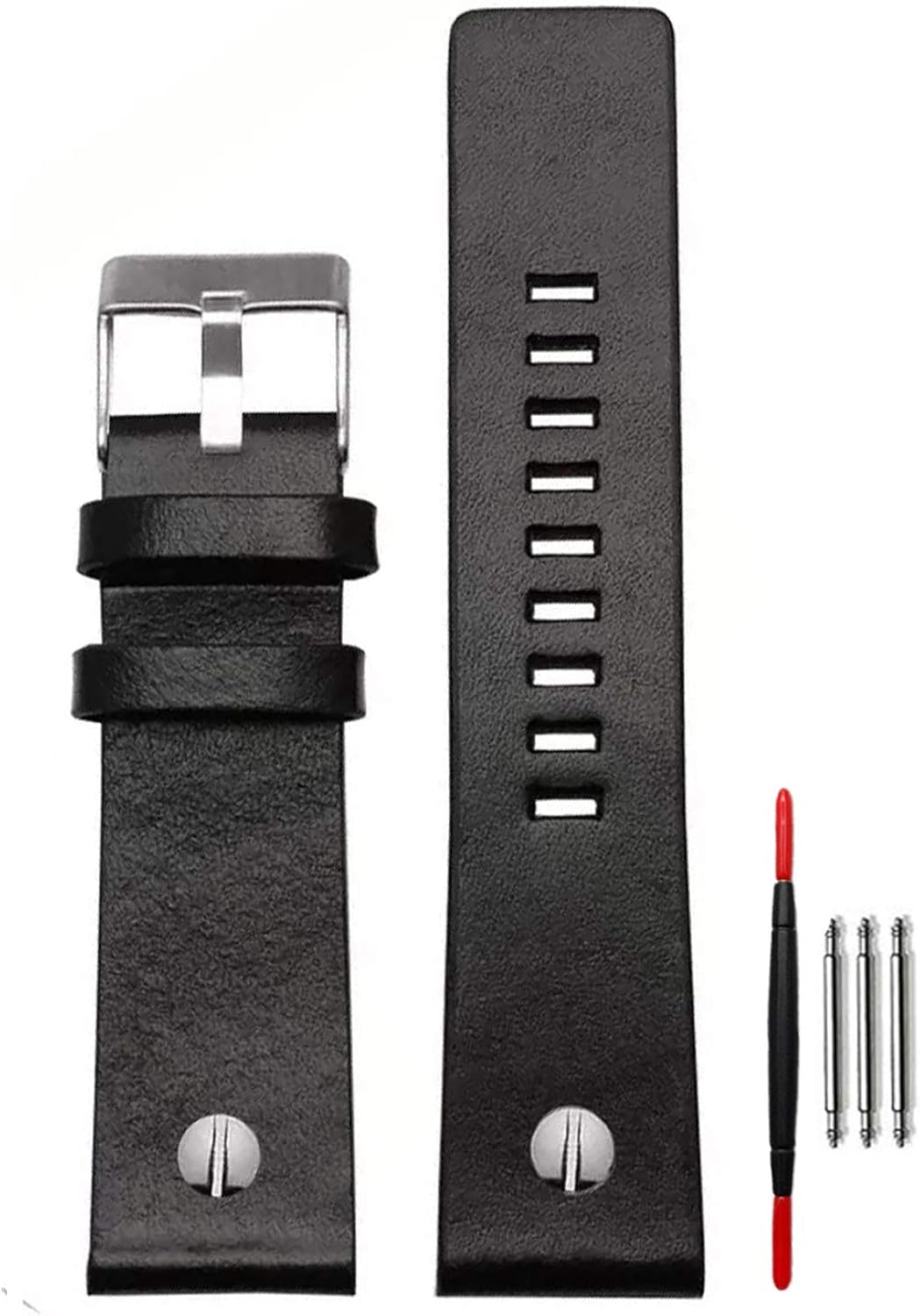 Diesel Watch Band DZ1216Quick Replacement Calfskin Leather Watch Bands
