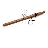 Beginner Native American Style A Flute Package for Small Hands with Book (Bag Not Included) by Stellar Flutes