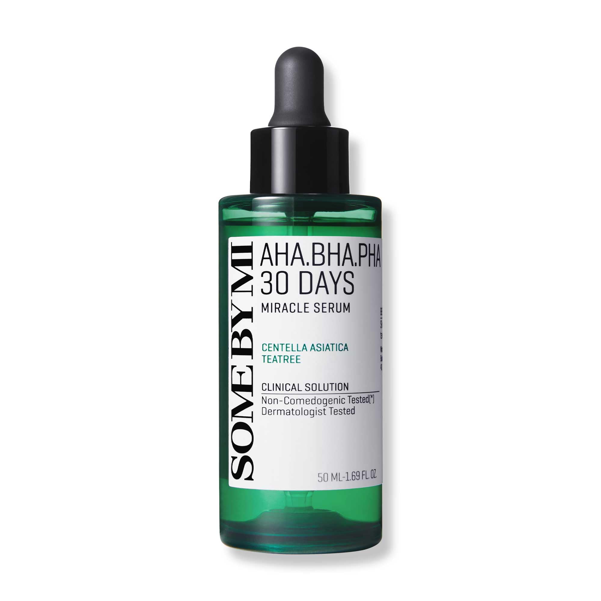 Photo 1 of SOME BY MI AHA BHA PHA 30 Days Miracle Serum - 1.69oz, 50ml - Daily Centella Ampoule Serum with Niacinamide for Soothing, Calming and Clear Skin - Pore, Sebum and Blackhead Care - Korean Skin Care