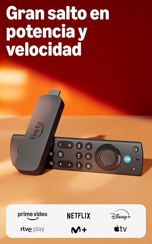 Amazon fire tv stick 4k máx. | dispositivo de streaming compatível com wi-fi 6e e ambiente de fundo