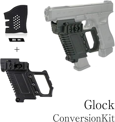 Amazon Bontrec グロックシリーズ専用 コンバージョンキット G17 G18 G19 対応 ブラック カスタムキット カスタムパーツ Glock ホルスター 通販