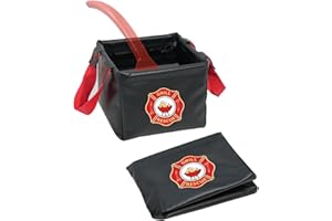 Grill Rescue Collapsible Bucket – Durable, Foldable Water Bucket for Grill Cleaning, Camping, and Outdoor Use (Dunk Tank)