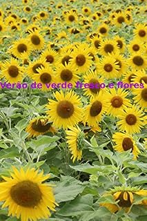 Livro Verão de verde fresco e flores