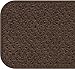 House, Home and More Set of 15 Skid-Resistant Carpet Stair Treads - Chocolate Brown - 8 Inches X 30 Inches