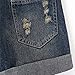 Happyyip Womens Vintage Low Waist Fringe Denim Shorts Jeans Vary Styles