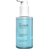 The Purest Solutions Hydrating Gentle Facial Cleanser (0.5% Hyaluronic Acid & 0.5% Sodium PCA Ceramide) - Exfoliating Salicylic Acid Cleanser for All Skin Types - Vegan | Cruelty Free (6.76 fl. oz)