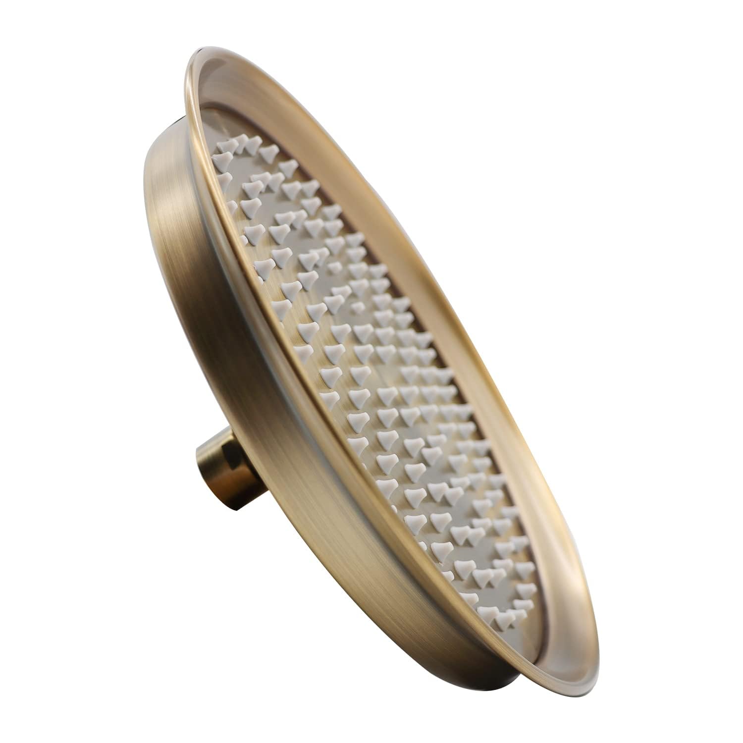 Antique Fixed Shower Head, 228mm Round Rain Shower Head Suitable for Bathroom Shower High Pressure Rainfall Showerhead - GETSHOWERSET