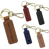 FKF Custom Double Side Keychain, Personalized Engraved Name/Text Key Chain, Customized Keychains Gift for Boyfriend