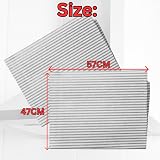 FIND A SPARE Twin Pack Cooker Hood Grease Filters 57x47cm Each Sheet view 2