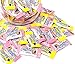 CrazyOutlet Pack - Wonka Laffy Taffy Guava and Pineapple Flavored Fun Size Candy Bar, Tropical Taffy Mix, No Artificial Flavors, Bulk Pack, 2 Lbs