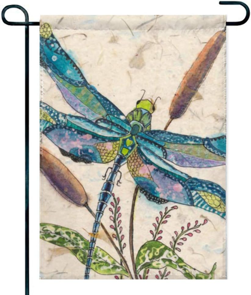 Best Garden Flag With Dragonfly