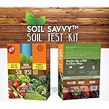 Soil Savvy - Soil Test Kit | Understand What Your Lawn or Garden Soil Needs, Not Sure What Fertilizer to Apply | Analysis Provides Complete Nutrient Analysis &amp; Fertilizer Recommendation On Report