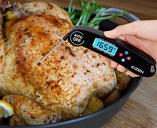 Kizen-Digital-Meat-Cooking-Thermometer-Instant-Read-Talking-Back-Light-Collapsible-Probe-Auto-off-Comes-in-Premium-Gift-Box-with-eCookbook-For-Food-Kitchen-BBQ-Grill Kizen-Digital-Meat-Cooking-Thermometer-Instant-Read-Talking-Back-Light-Collapsible-Probe-Auto-off-Comes-in-Premium-Gift-Box-with-eCookbook-For-Food-Kitchen-BBQ-Grill