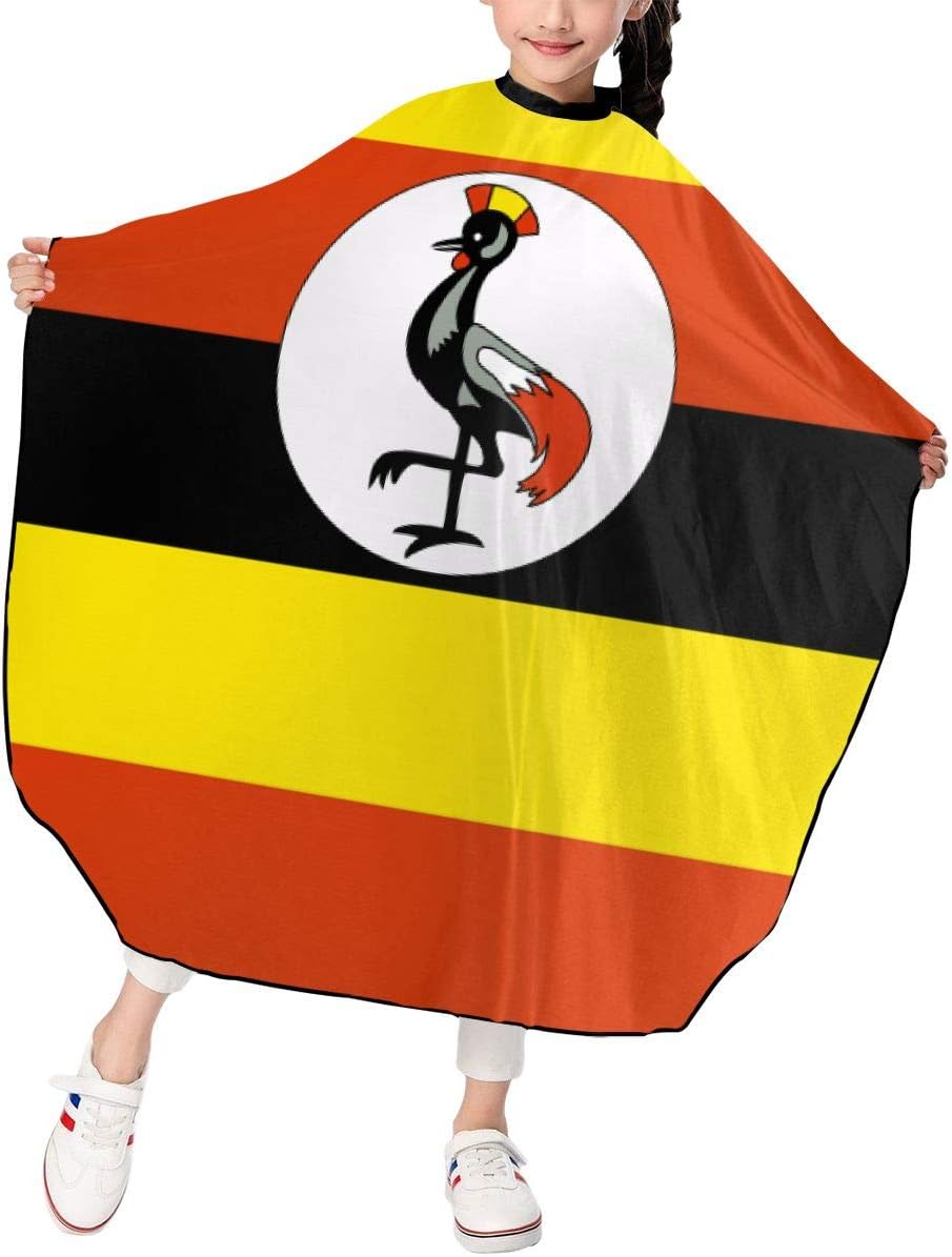 Amazon Com Nkzsux Uganda Flag Kids Haircut Barber Cape Cover