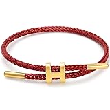 Bracelet with Adjustable Design Polished H Shape