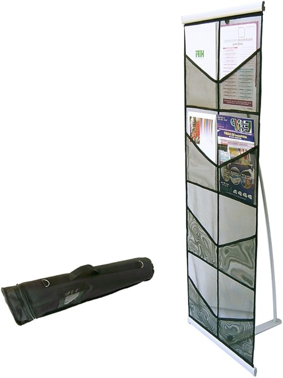 Portable Brochure holder, Literature display stand, Leaflet rack