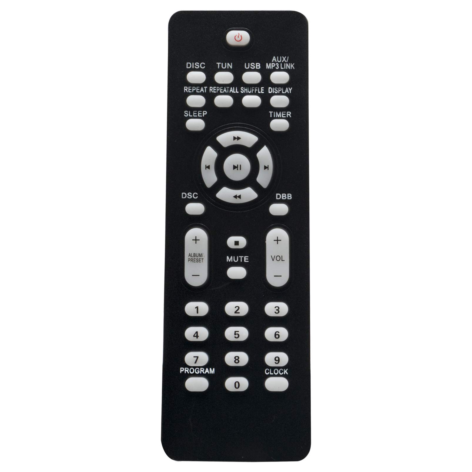 ALLIMITY RC2023637/01 Remote Control Replace fit for Philips Stereo System FWM387/12 FWM38712