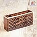 Rusticity Wooden Desk Organizer with Paper and Pen Sections | Handmade |