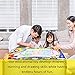 Jakoghii Water Doodle Mat, Kids Toys Aqua Drawing Mat Large Painting Writing Coloring Pad 4 Magic Pens for Boys Girls Age of 1,2,3,4,5,6,7-12 Yr, Educational Toy for Children Gift -Size 34.5