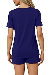 RUBZOOF Women's Short Sleeve Pajama Sets with