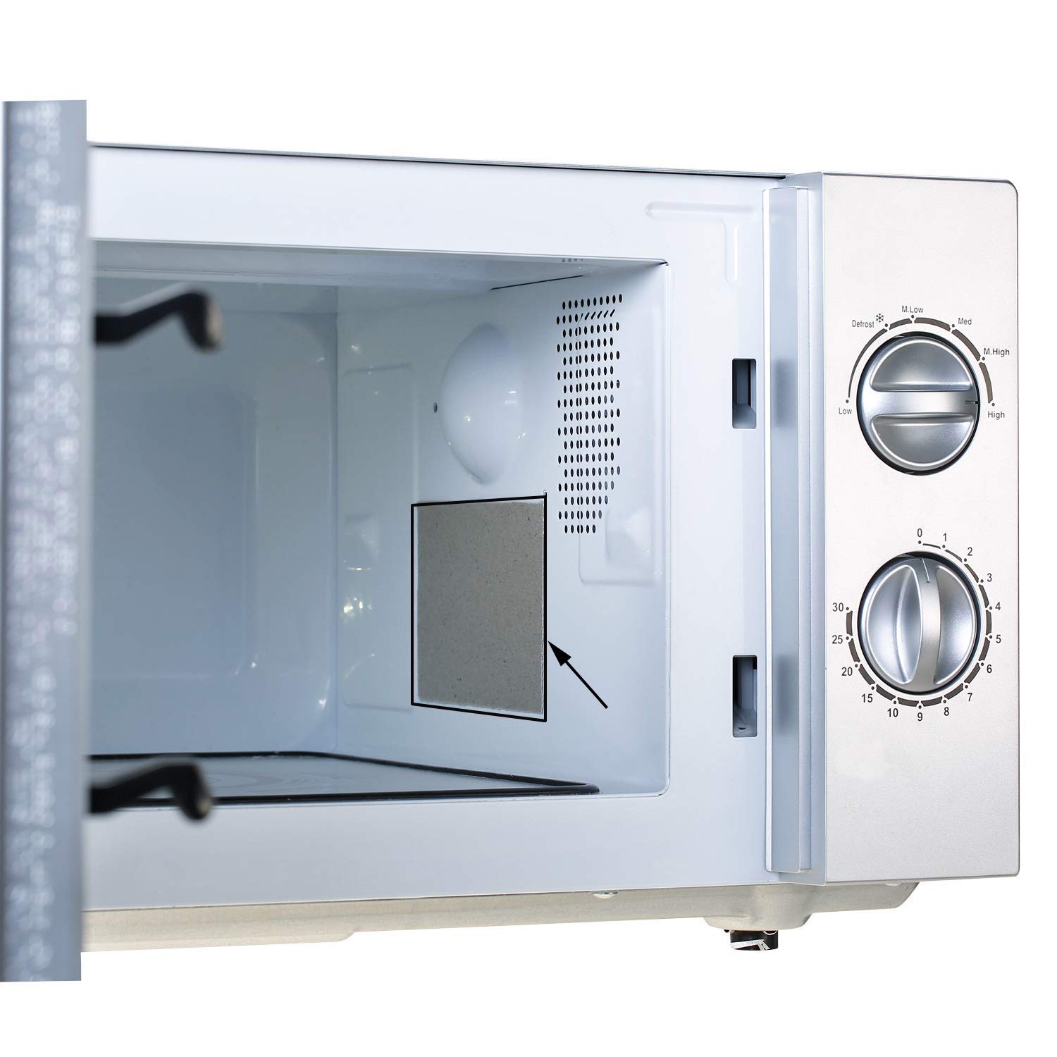 10 piezas de cubierta de onda, parte Shinesline para hornos de ...