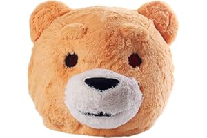 GALAON Plush Teddy Bear Head Mask Birthday Party Cosplay Dresses