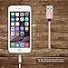 Kabe Baer 1 Pack (3.2 Feet) Nylon Braided Strengthen Lighting to USB Sync Cable Charger Cord for iPhone SE, 6s Plus, 6s,6, 5,5s,5c, iPad,iPad Air 1/2, iPad Mini 1/2/3, iPod (1-Pack Rose Gold)