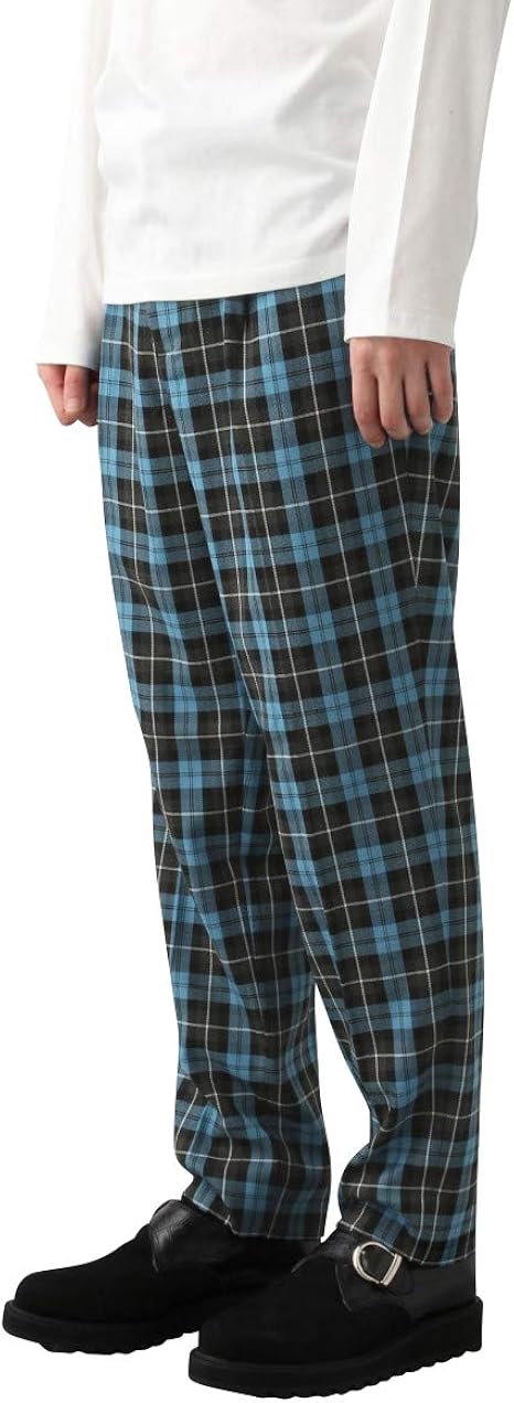 Amazon ハレ パンツ タータンチェックパンツ メンズ M ブルー 5 ロングパンツ 通販 Amazon ハレ パンツ タータンチェックパンツ メンズ M ブルー 5 ロングパンツ 通販