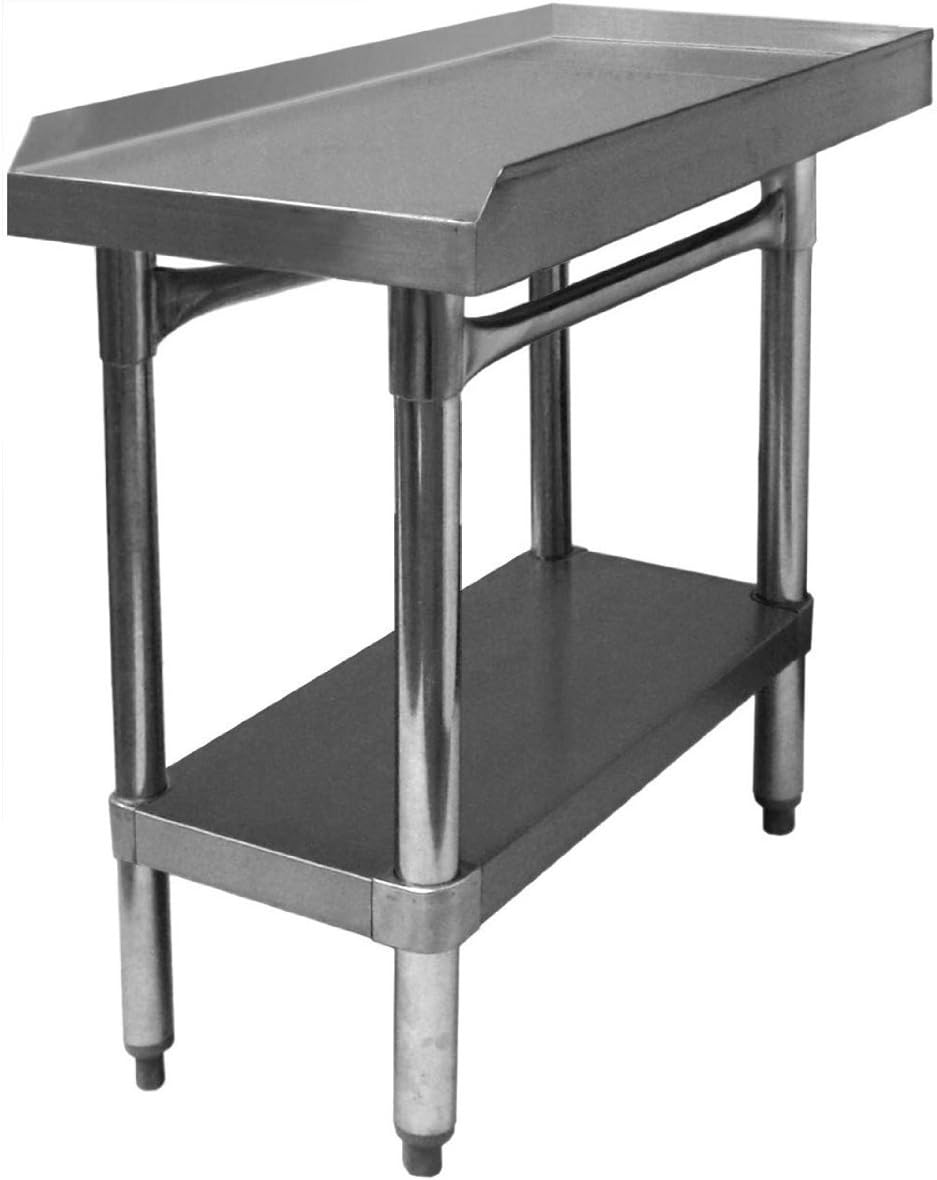 Undershelf, Galvanized 1 Top, Steel Stainless with Stand Equipment