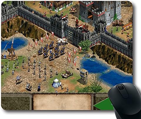 Games Age Of Empires Non-Slip Rubber Gaming Mouse Pad Size 9 Inch(220mm) X 7 Inch(180mm) X 1/8(3mm)