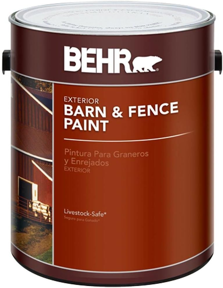 BEHR 1gal. Red Exterior Barn and Fence Paint